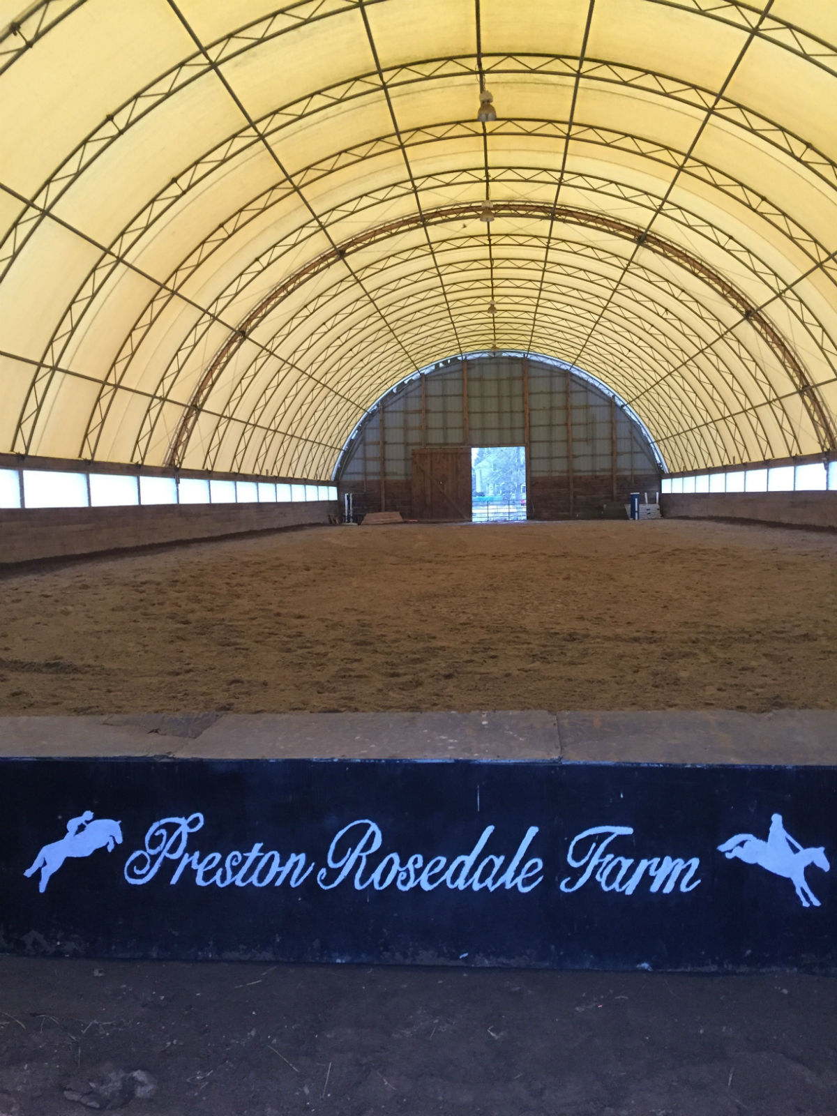 Preston Rosedale Farm Arena